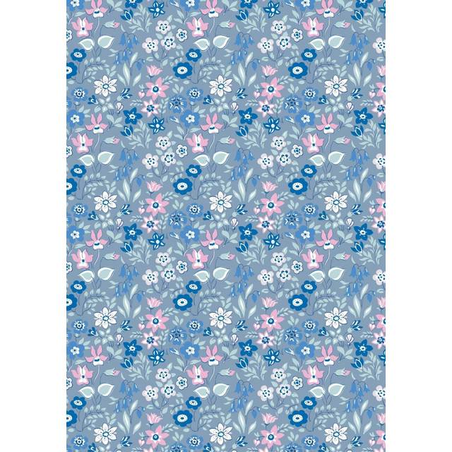 Fat Quarter Liberty Emporium Wild Bloom Bright Cotton Quilting Sewing Fabric