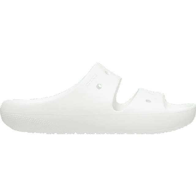 Crocs Unisex Classic Sandal V2, Vitt, 48/49 EU