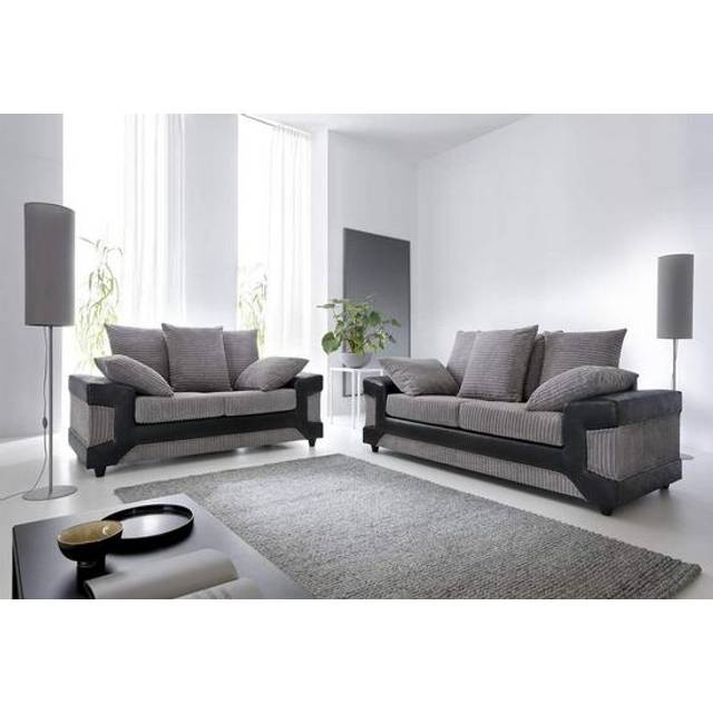 Rio Fabric 3&2 Seater Sofa Set Foam Seating - Multi - One Size