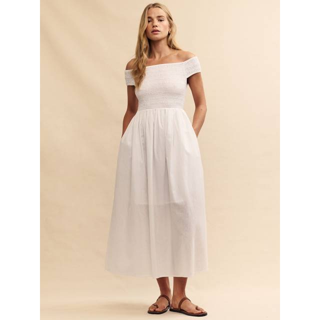Nobody's Child Amanda Midaxi Dress White - Nobody's Child - Size: 8