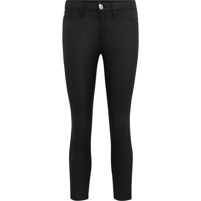 River Island Womens Petite Black Coated Molly Skinny Jeans - 12