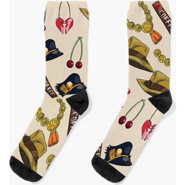 Dress Socks Original Stardust Crusaders Novelty Fancy Crazy Pattern Crew Casual for Men Women