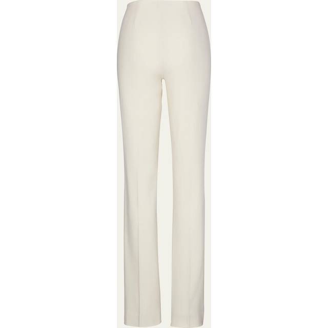 Alandra Straight-Leg Wool Pants - IVORY - 10