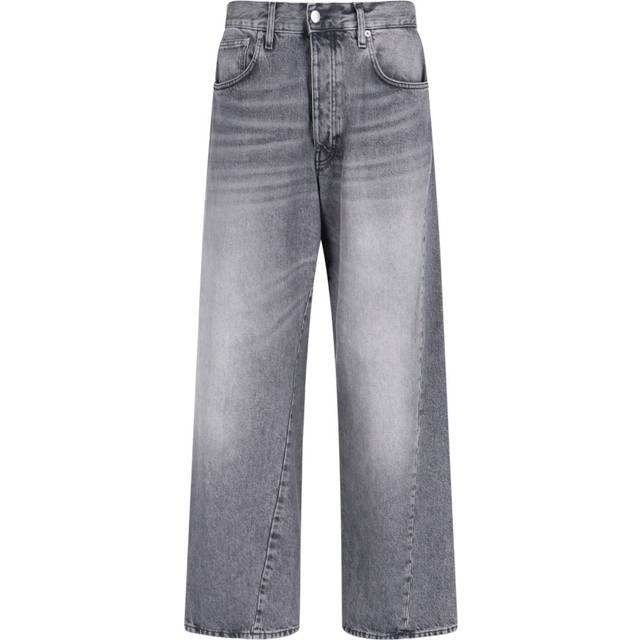 Sunflower Black Wide Twist Jeans - 709 BLACK STONE - WAIST US 33x32