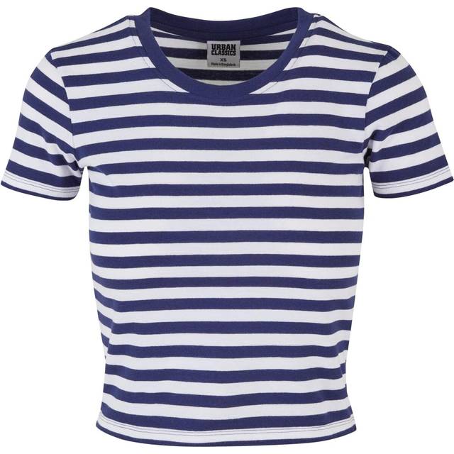 UC Ladies UC Short Striped Tee Navy / XL T-shirt