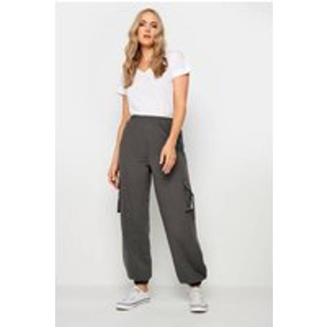 Lts Tall Charcoal Grey Cargo Jogger Ex Long > 14 Lts | Tall Women's Joggers - Ex Long 14