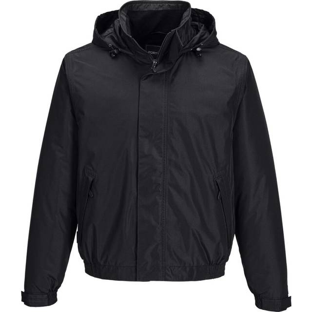 (2XL, Black) Portwest Mens Calais Bomber Jacket