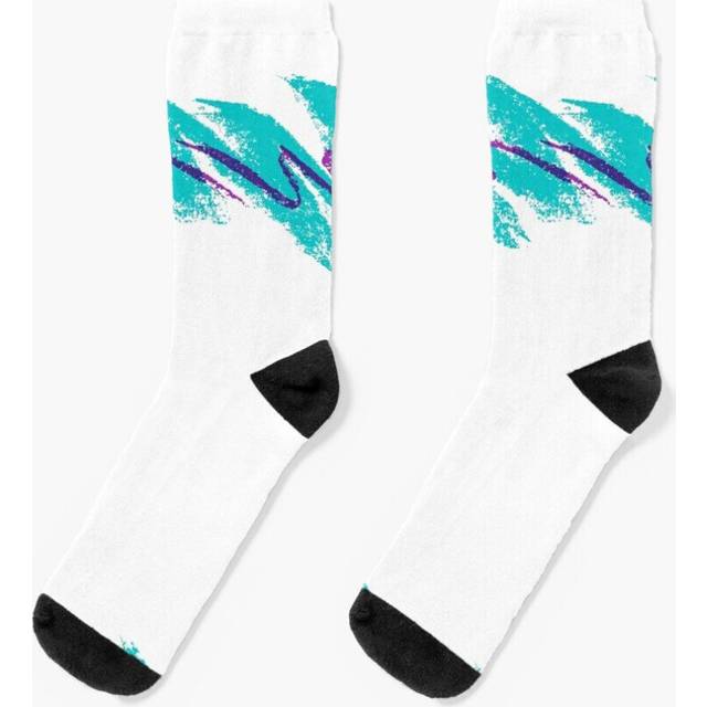 Dress Socks THE 90'S RETRO PAPER CUP SHIRT Novelty Fancy Crazy Pattern Crew Casual for Men Women