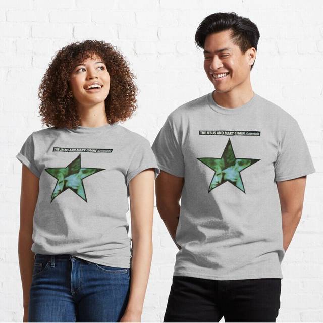 Mens Womens T-shirt The Jesus Mary Chain: Automatic Youth Toddler Short Sleeve Tee Tops Boys