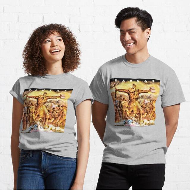 Mens Womens T-shirt Kansas Rock Band  Youth Toddler Short Sleeve Tee Tops Boys