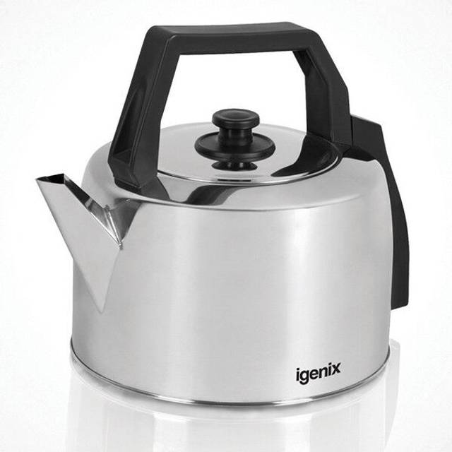 Igenix Corded Catering Kettle 2200 W 3.5 L Stainless Steel Ig4350 Free 24h Del