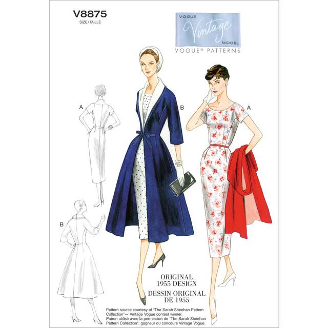 Vogue Paper Sewing Pattern 8875