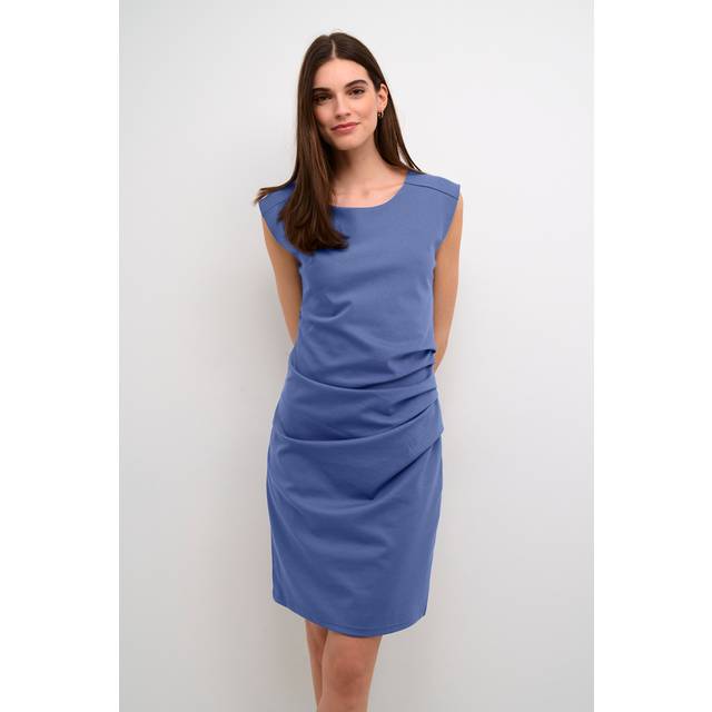 KAFFE India Cocktail Dress, Blue Indigo