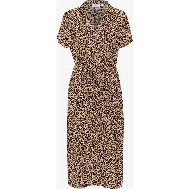 Saint Tropez Blanca Leopard Print Dress