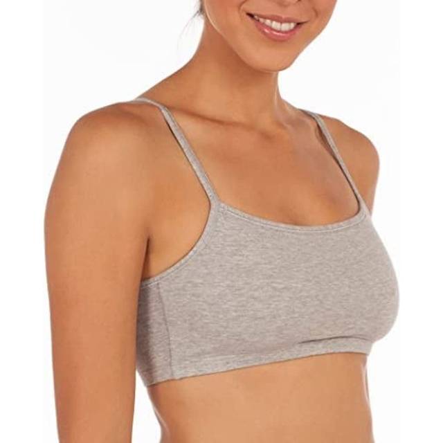Fruit of the Loom womens Spaghetti strap Pullover Sports Bra  3-Pack