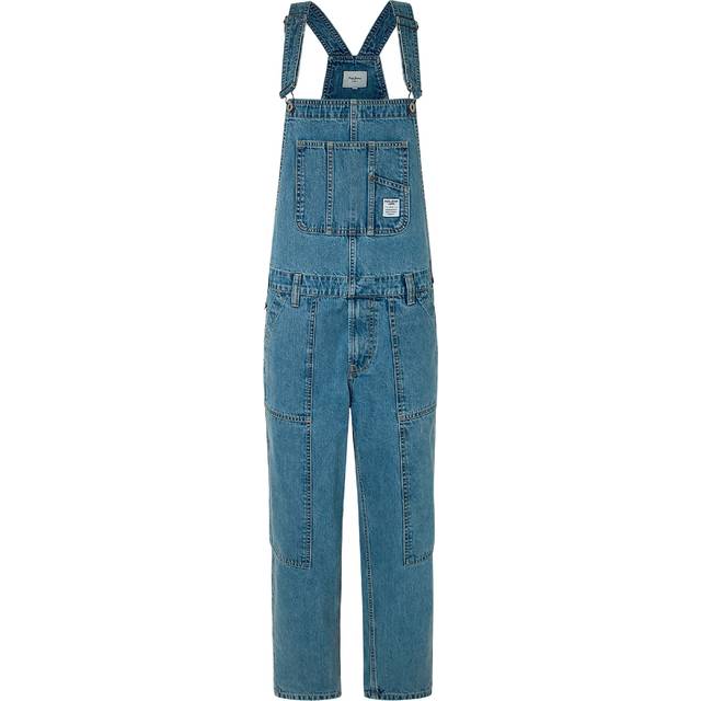 Pepe Jeans for man. PM230078 Doug dungarees blue (L), Casual, Denim, Organic Cotton, Sustainable