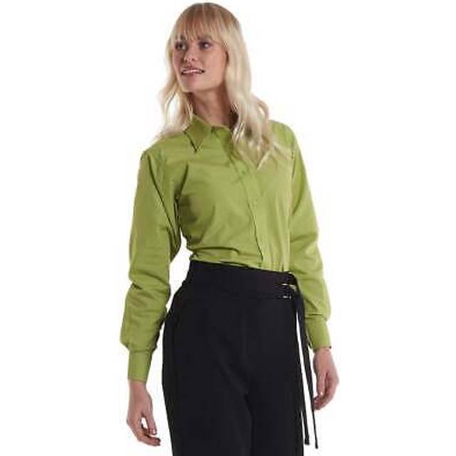 Uneek Ladies Poplin Full Sleeve Shirt UC711 Burgundy 22 Colour: Burgun