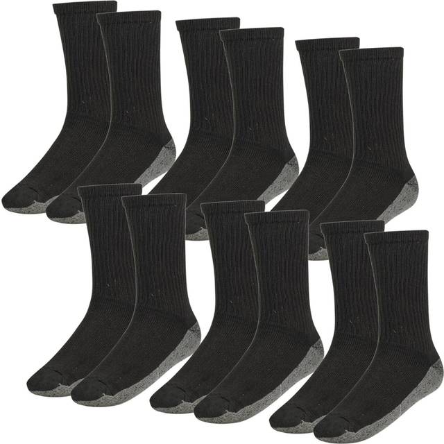 (6) Pairs Heavy Duty Winter Warm Thermal Work Cushioned Socks UK 6-12 Eur 43-46