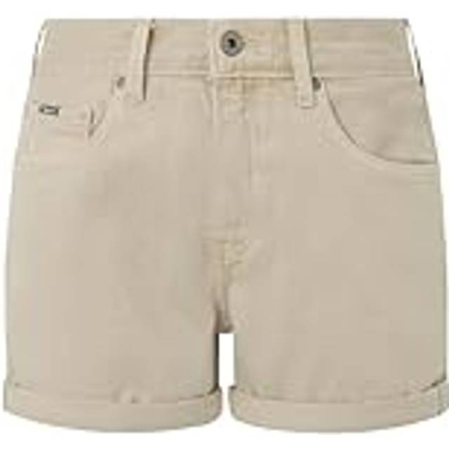 Pepe Jeans for woman. PL801108YH1 Short Straight beige (28), Casual, Cotton, Sustainable
