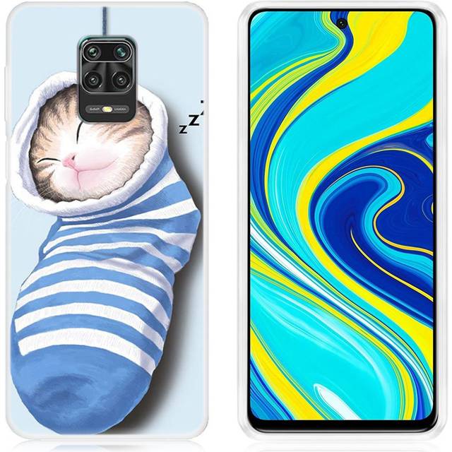 Deco Xiaomi Redmi Note 9 Pro / Xiaomi Redmi Note 9 Pro Max / Xiaomi Redmi Note 9S skal - Katt