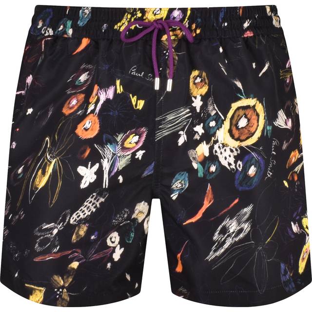 Paul Smith Black Graphic Swimsuit - 79 Blacks - L