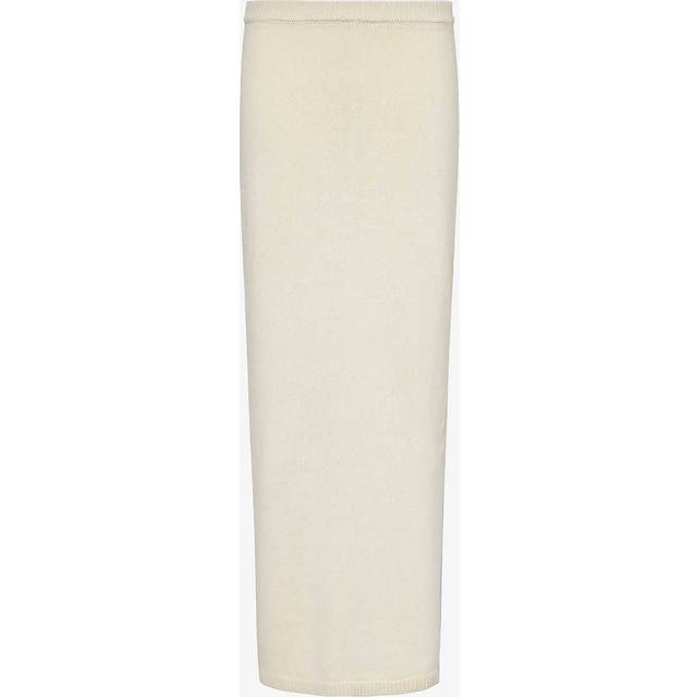 4th & Reckless Womens Stripe Rico Elasticated-waist Cotton-blend Maxi Skirt 10 - STRIPE