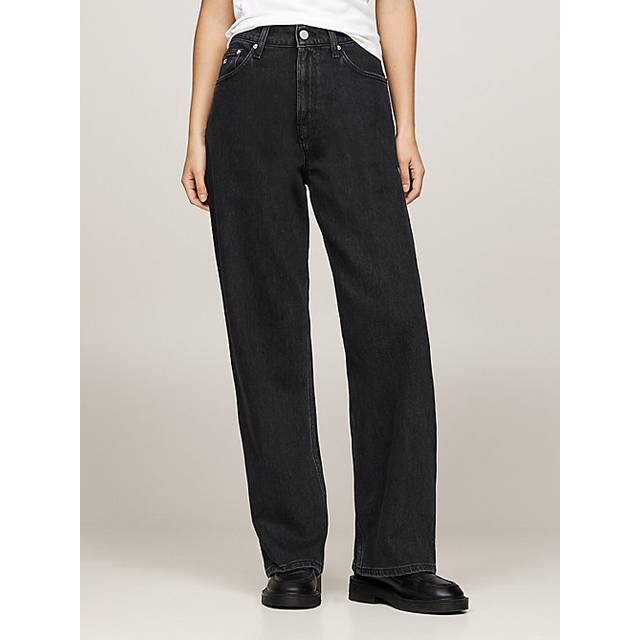 Pants Tommy Jeans Betsy MD LS CG4181 Denim Black W29/L30 (W29/L30)