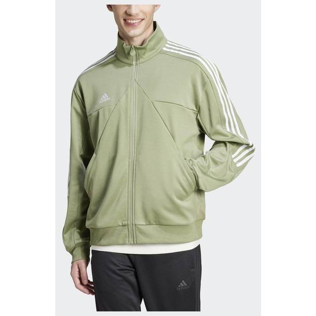 adidas Sportswear Mens Tiro Tracktop - White/Green, Tent Green/White, Size Xs, Men - XS