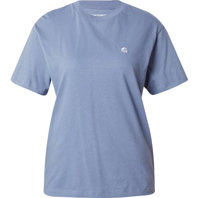 Carhartt WIP - W' Casey Bay Blue/Silver - T-Shirt - blue - S - 100% Organic Cotton,Jersey