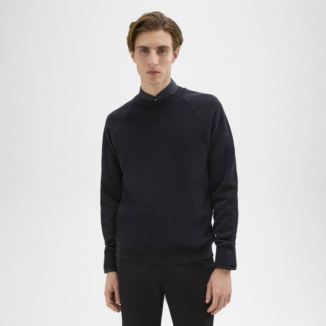 Theory Scuba Wool-Blend Sweatshirt