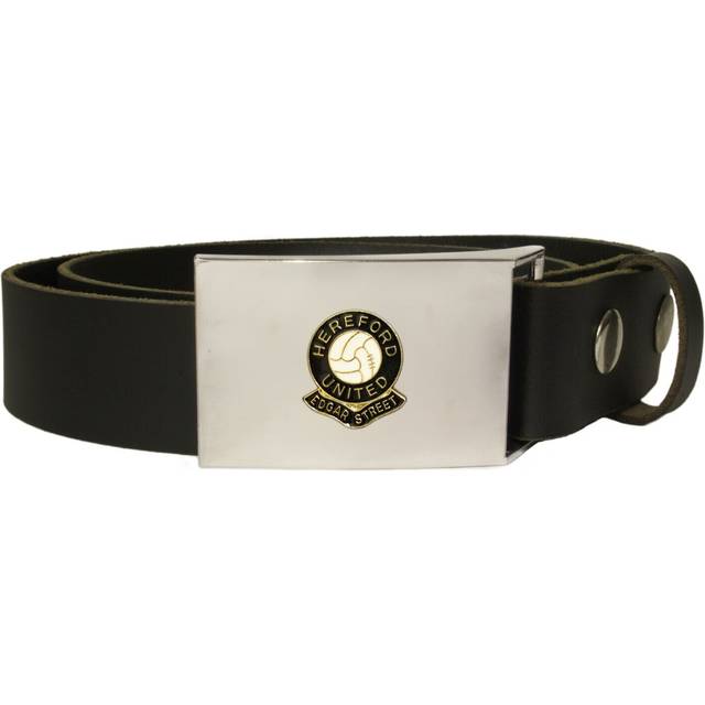 Hereford United football club leather snap fit belt