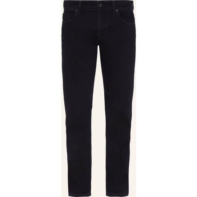 7 for All Mankind Mens Dark Blue Standard Luxe Performance Regular-fit Straight Stretch-denim Jeans 31 - DARK BLUE