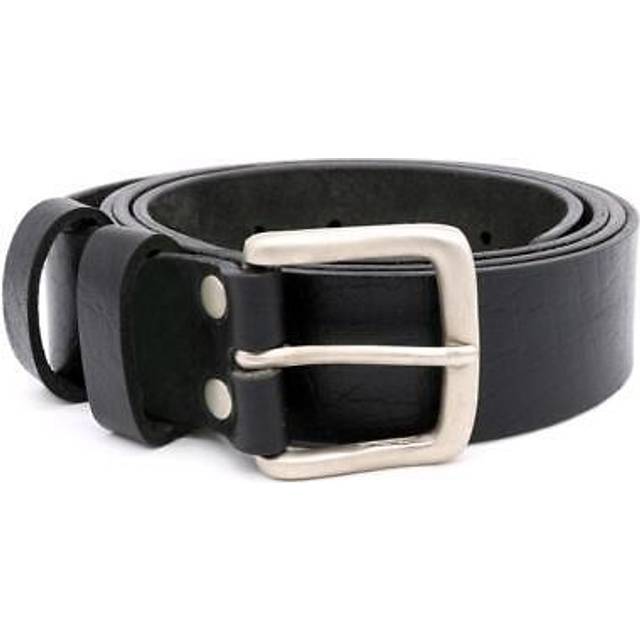 Size 44 Mens D555 Black Leather Belt Big & Tall