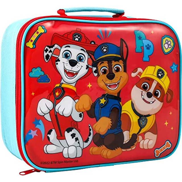 Paw Patrol Rectangular Insulated Lunch Box Bag for Boys and Girls, Perfect Size for Packing Hot or Cold Snacks for School and Travel, BPA Free
