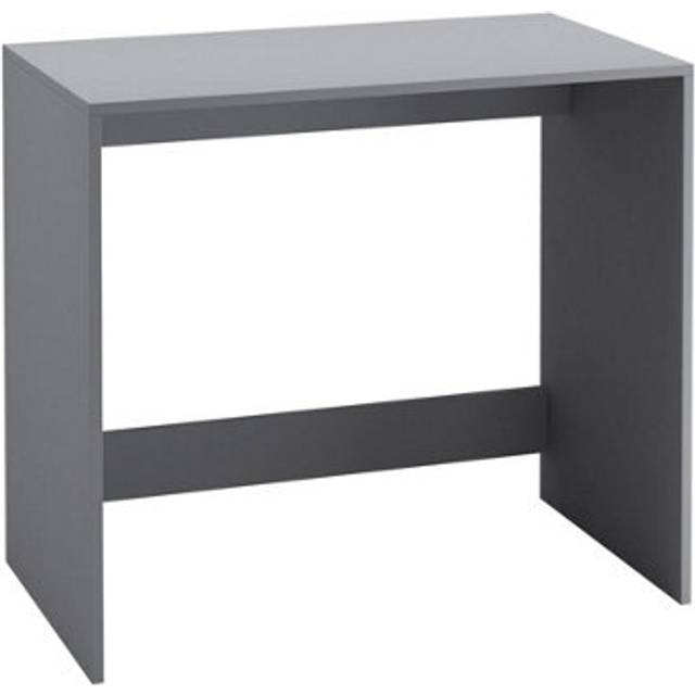 (Grey) Small Compact Modern Computer PC Laptop Desk Study Table Home Office Workstation