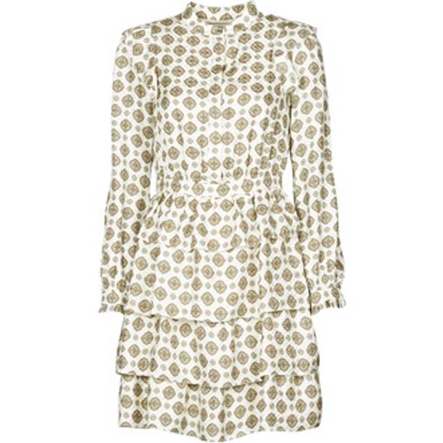 MICHAEL Michael Kors  Dress LUX MEDLN PINDOT DRS  - EU XXL - Beige - EU XXL