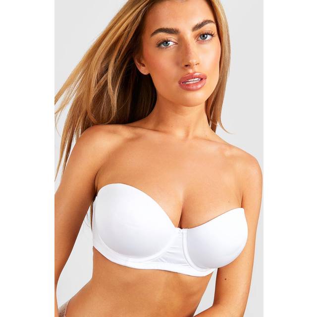 Womens Fuller Bust Strapless Bra - White - 36F, White