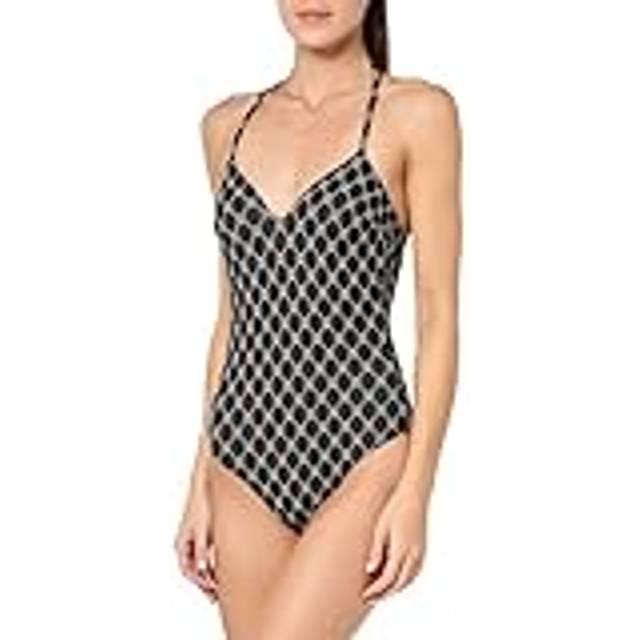 EMPORIO One-piece Swimsuit with All-over Logo size Xs (Xs)