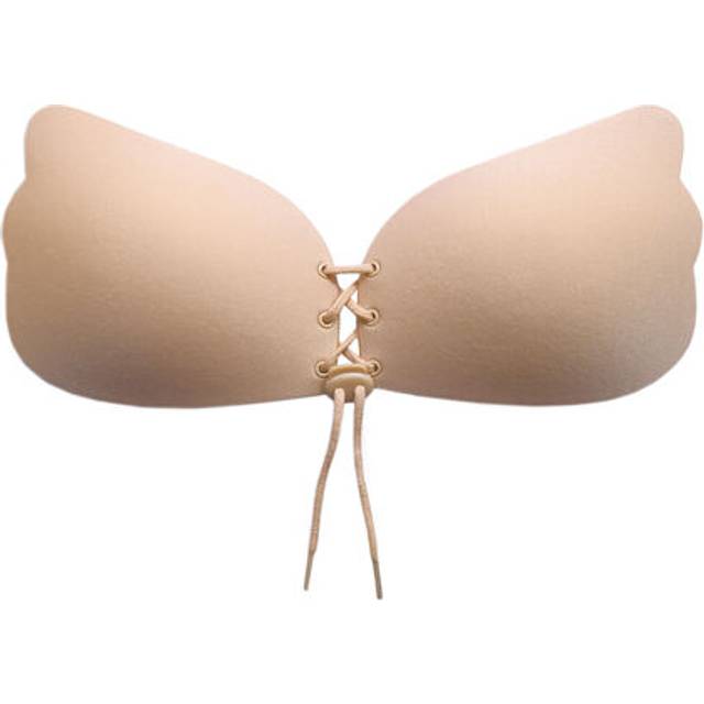Ann Summers Lace-Up Stick On Bra, Nude 4 - nude