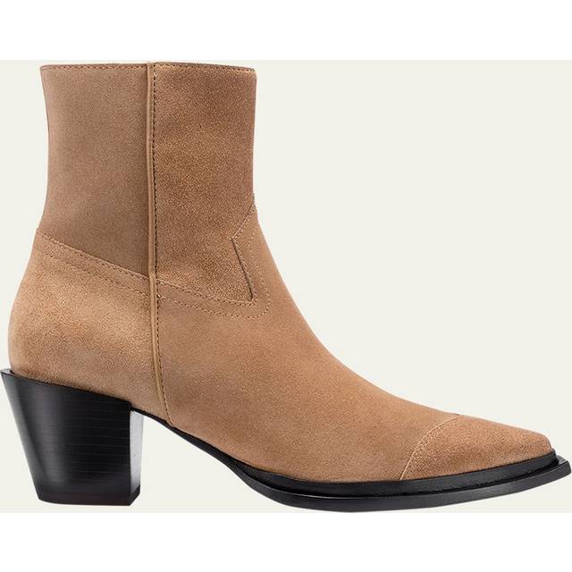 Jimmy Choo Cece 60 Suede Ankle Boots - Neutral - 36