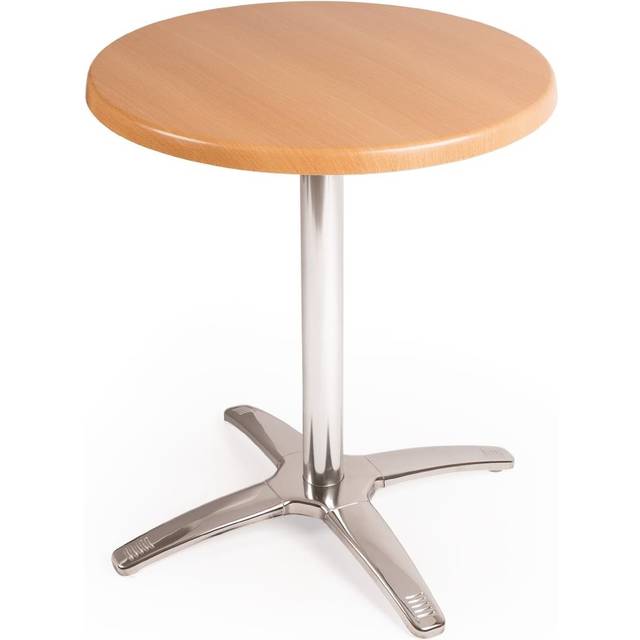 Special Offer Bolero Round Beech Table Top and Base Combo