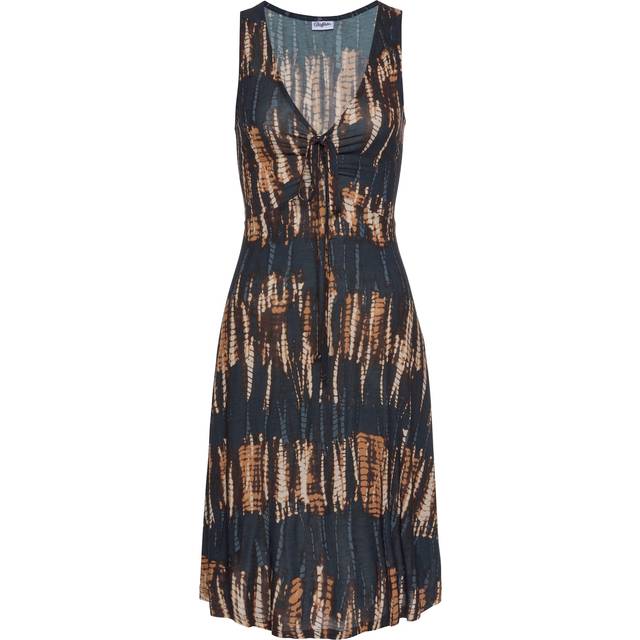 Buffalo V-Neck Jersey Beach Dress - Multi