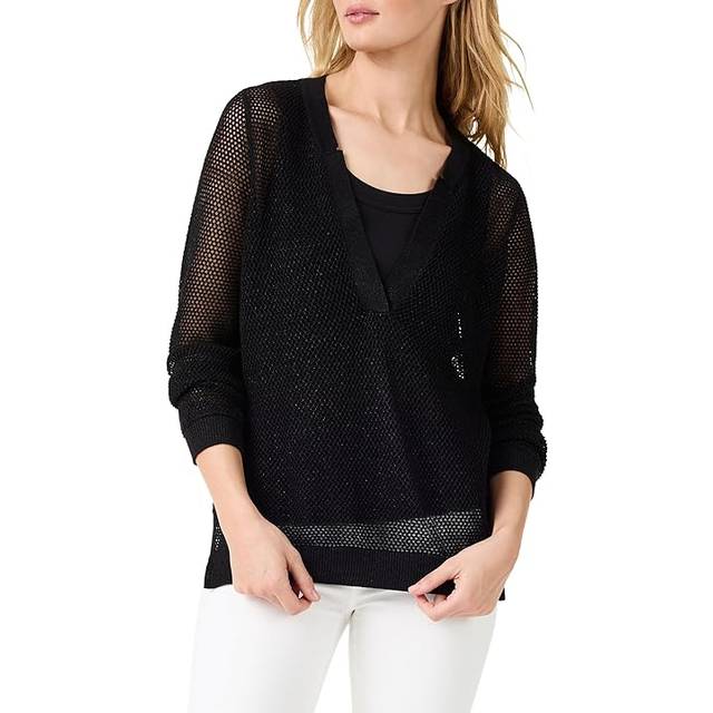 Nic+Zoe Mesh Stitch Sweater