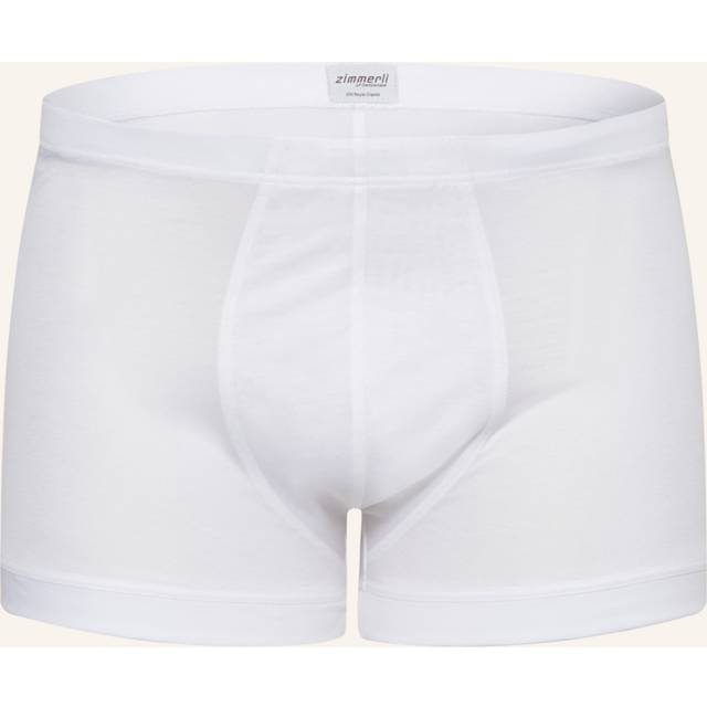 Zimmerli Mens White Slim-fit Stretch-cotton Trunks Xl - WHITE