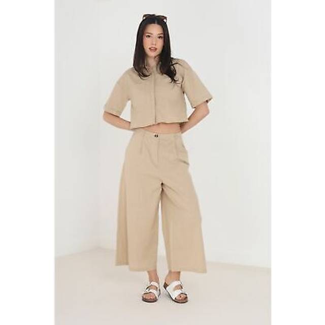 (XS, Black) Brave Soul Womens/Ladies Kiki Culotte Trousers