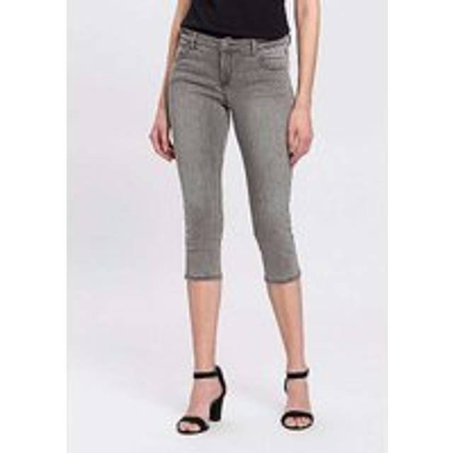 Arizona 'Ultra Stretch' Cropped Capri Jeans - Denim