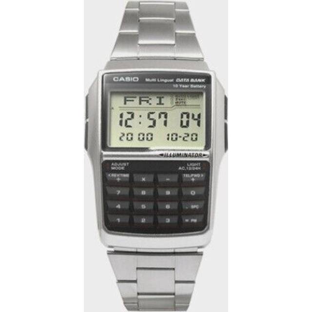 Casio Data Bank Dbc-32d-1a Men's Digital Watch Silver
