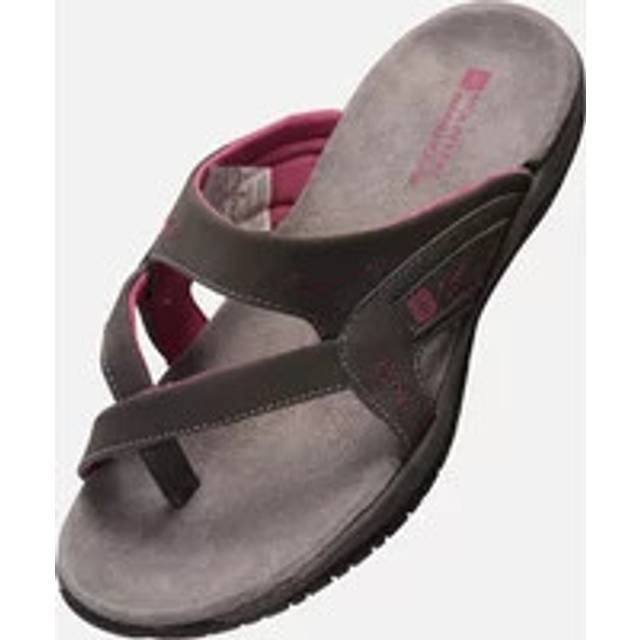 Mountain Warehouse Womens/Ladies Shoreline Flip Flops 6 UK grå