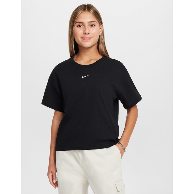 Sportswear Essential JR t-shirt, BLACK, Barn, L