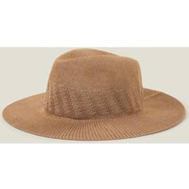 Accessorize Packable Fedora - Tan